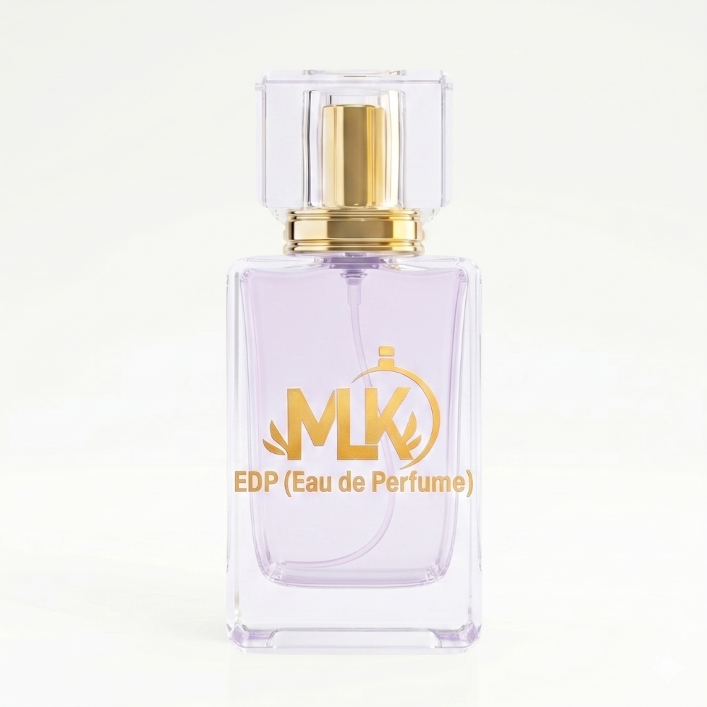 MLK - Majno Laila Khan: Lavender Silk Eau De Perfume | Premium Clear Glass Collection