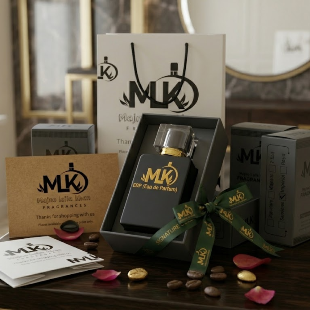 MLK - Majno Laila Khan Fragrances: Black on E Special Edition Eau De Perfume