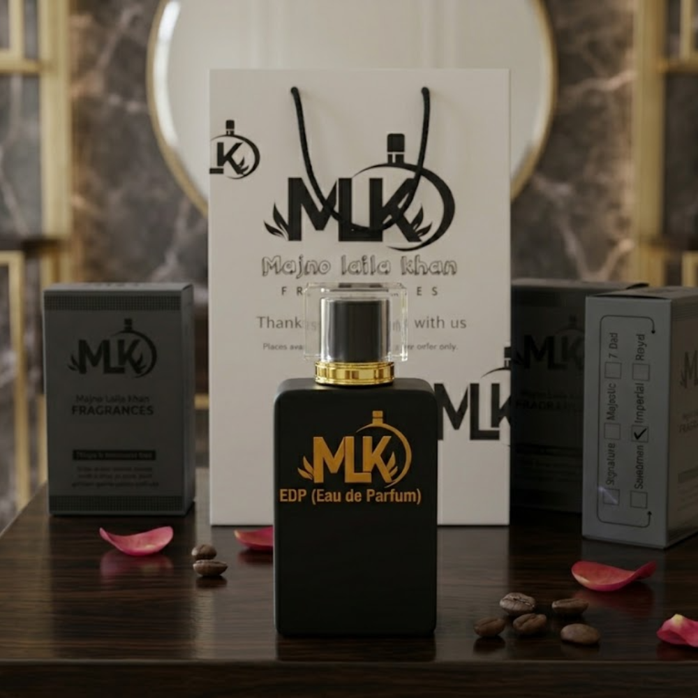 MLK - Majno Laila Khan Fragrances: Black on E Special Edition Eau De Perfume