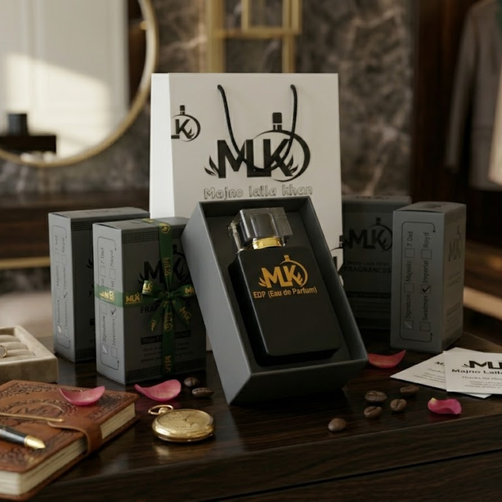MLK - Majno Laila Khan Fragrances: Black on E Special Edition Eau De Perfume